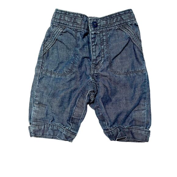 Baby Gap Jean Shorts Size 12-18m - Picture 1 of 4